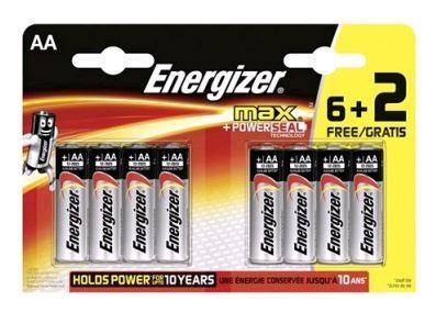 Energizer Max Aa Lr06 Bl6+2 Promo