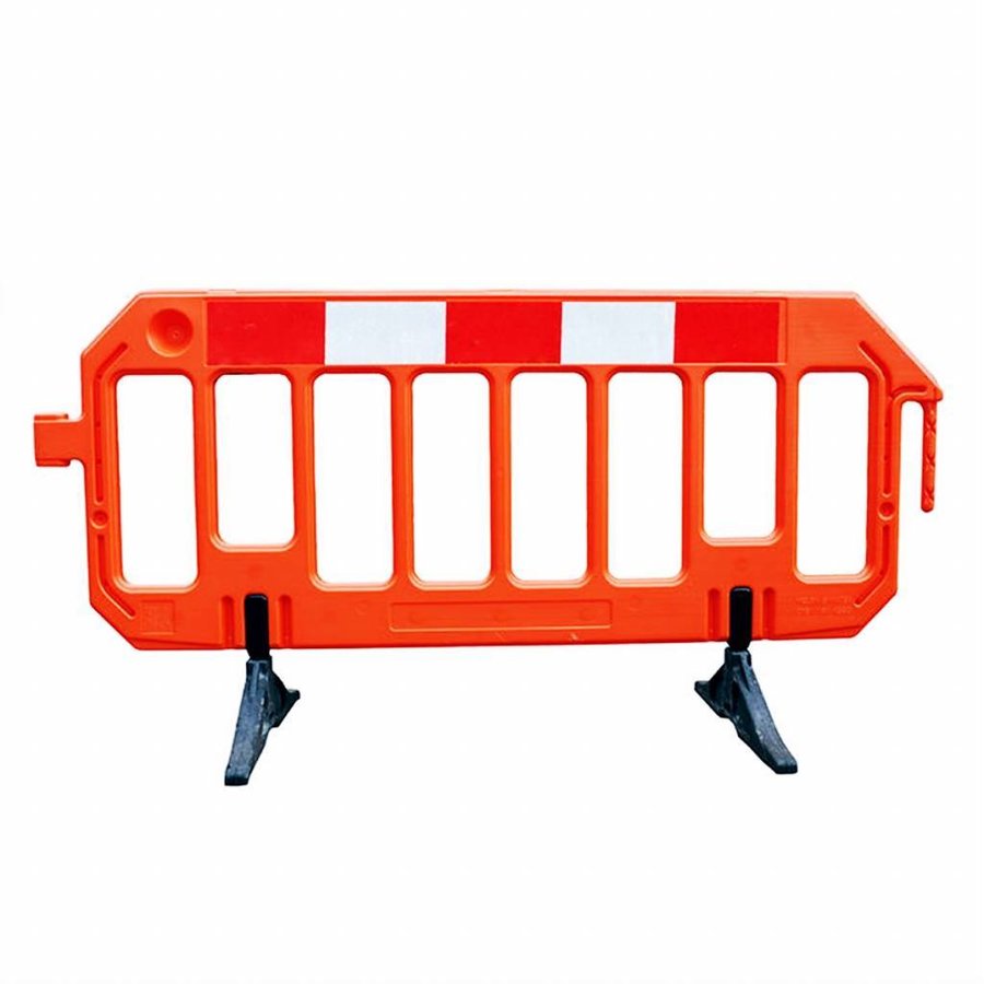 GATEBARRIER 2 M - STANDAARD ORANJE + VOET