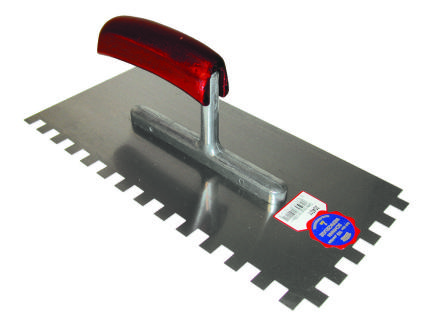 [PROFCP204016] Getand Spaan Met Houten Handgreep, Alu Hechting, Staal - 280 10*10 (kopie)